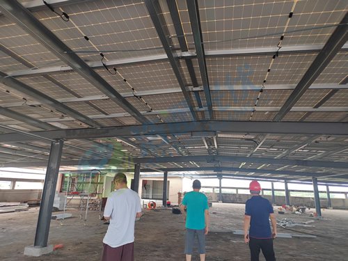 東莞厚街某制衣廠200KW光伏發(fā)電站